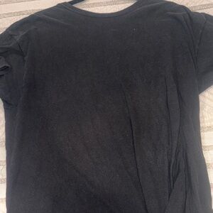 Hanes Black ComfortSoft Crewneck T-Shirt